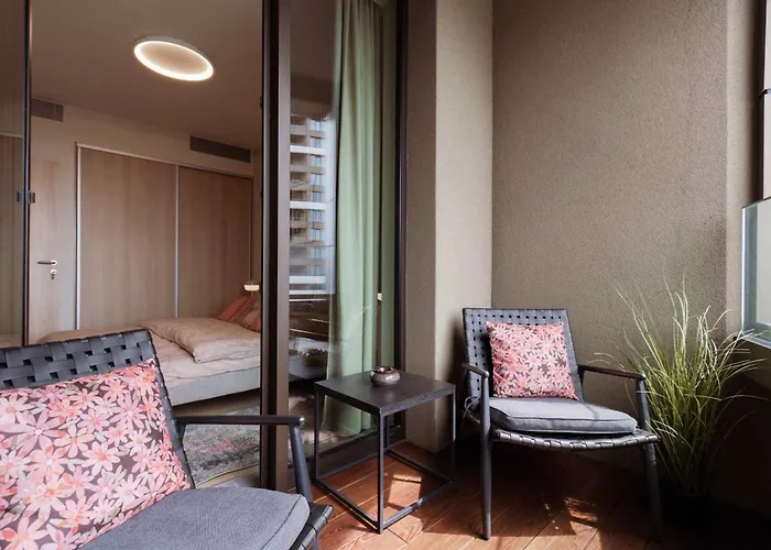 Apartment Skypark Serenity - Nordic Chic & Castle Views Bratislava