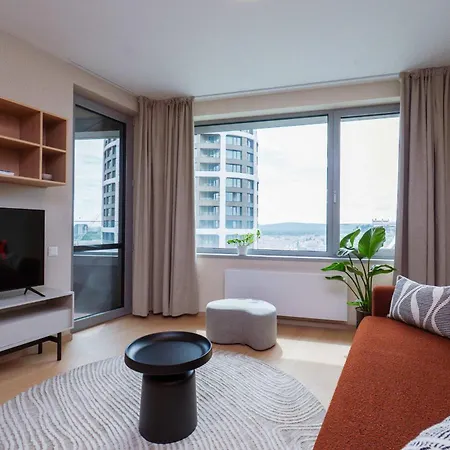 Skypark Serenity - Nordic Chic & Castle Views Διαμέρισμα Μπρατισλάβα